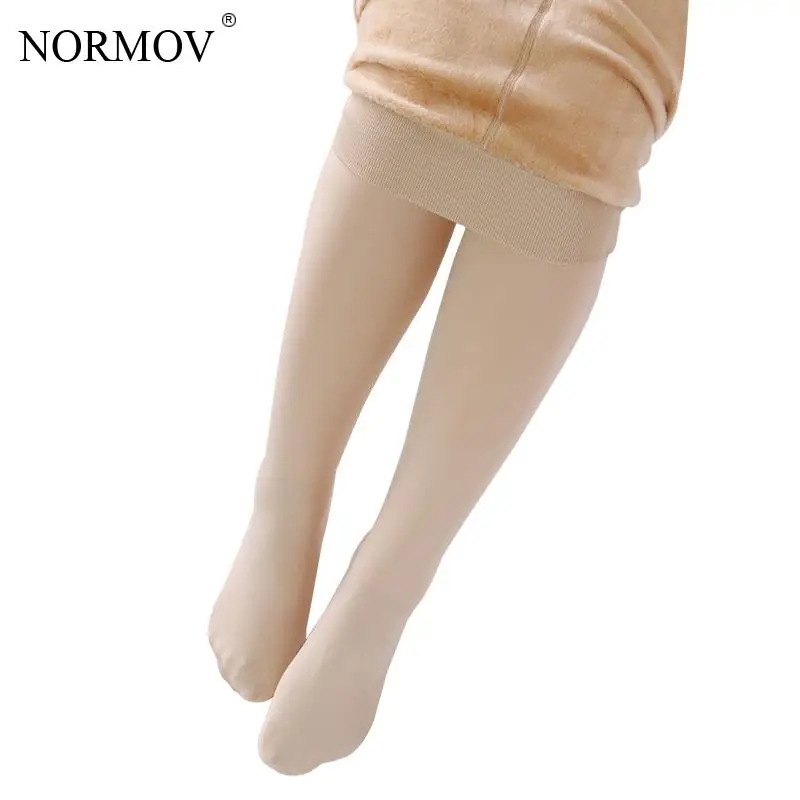 NORMOV, XS-3XL, зимние, плюс кашемир, колготки, женские, повседневные, теплые, большие размеры, искусственный бархат, вязаные, толстые, тонкие, супер эластичные, сексуальные колготки - Цвет: color1