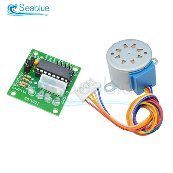 

1Pcs 5V 12V 28BYJ-48 4 Phase Reduction DC Gear Stepper Motor + ULN2003 Driver Board Module For arduino DIY Kit