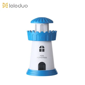 

Creative Gifts Lighthouse Humidifier USB Household Desktop Mute Spray Water Air Atomizer