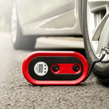 

12V Auto Portable Electric Compact Air Supply Compressor Pump Digital Tire Inflator