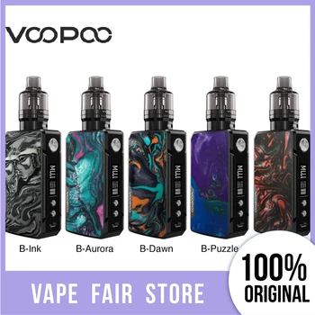 

Original VOOPOO Drag 2 Refresh 177W TC Kit with 4.5ml PNP Tank PnP-VM5 0.2ohm/ PnP-VM6 0.15ohm Coil E-cig Vape Kit vs Drag X