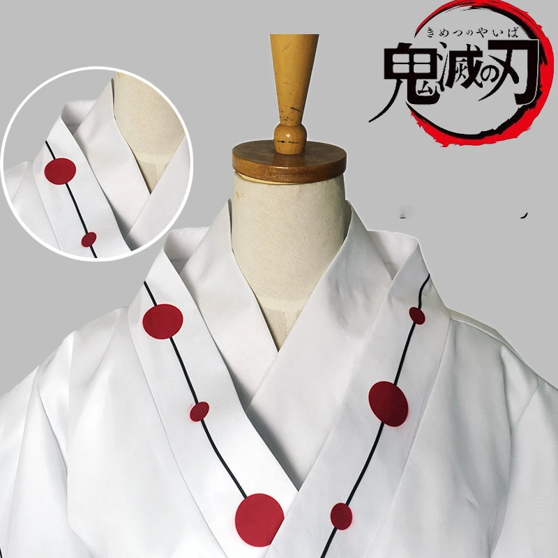 Аниме Demon Slayer Kimetsu no Yaiba Rui spider Косплей Костюм японское кимоно Униформа костюм для Хэллоуина для женщин/мужчин