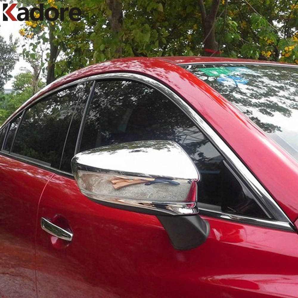 Накладки на боковые зеркала заднего вида для Mazda 6 Atenza Sedan 2013 2014 2015 2016 2017|siding door|abs