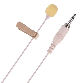 

Mini Mic Lapel Lavalier Clip-on Condenser Microphone 3.5mm Plug for Smartphone DSLR Camera Camcorder Computer PC Laptop
