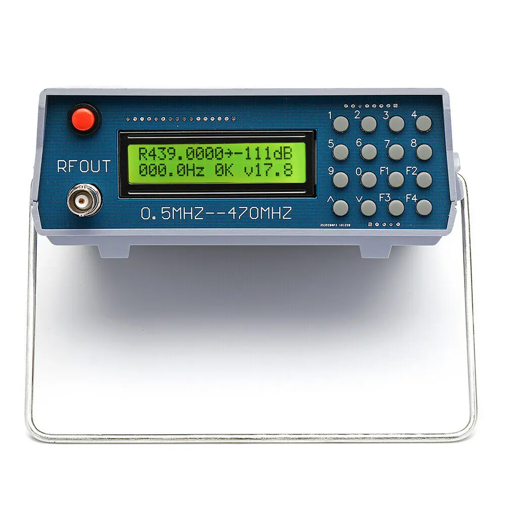 

Free shipping 0.5Mhz-470Mhz RF Signal Generator Meter Tester For FM Radio walkie-talkie debug digital CTCSS singal output