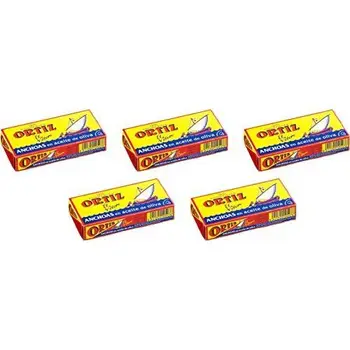 

Anchovy fillets in Olive Oil 47g Ortiz (5 Units)