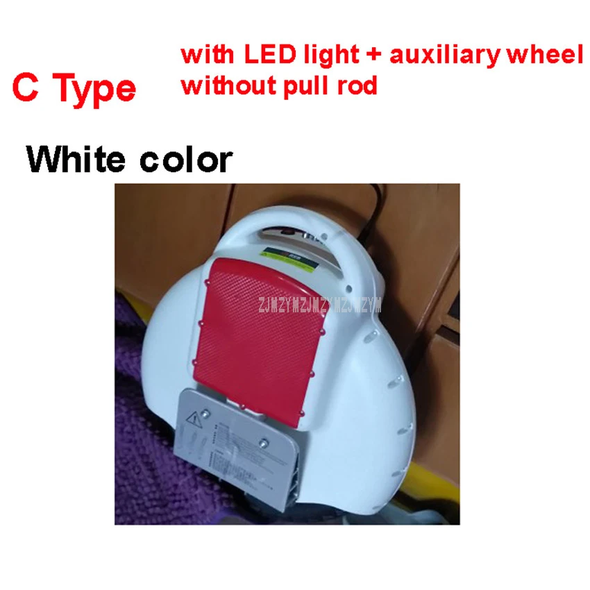 C Type White Электрический ХОВЕРБОРДА Смарт доска для скейтборда на Solowheel, Электрический скутер Одноколесный самокат от производителя onlywheel в Китае(стандарты одно колесо скейтборд, способный преодолевать Броды для взрослых/детей - Цвет: C Type White