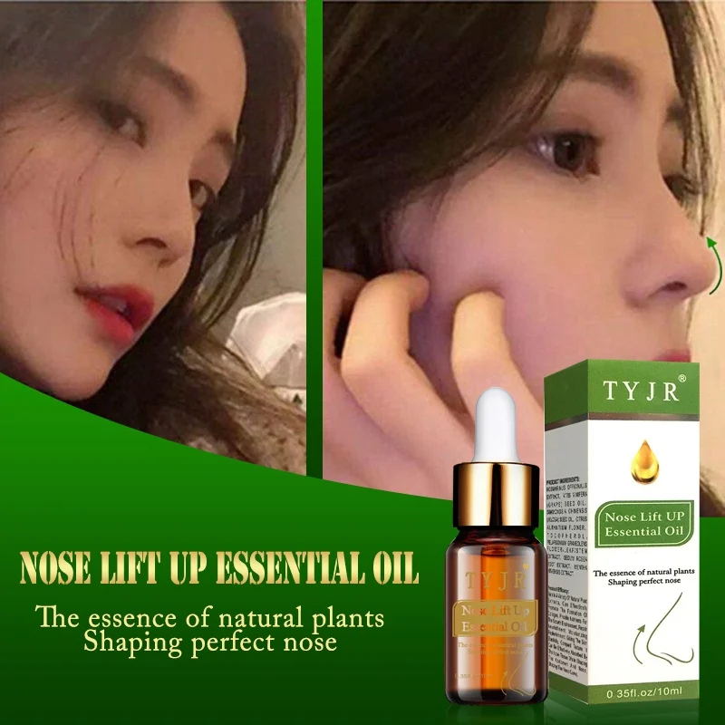 

10ml Nose Lifting Up Essence Oil Tightening Beauty Nose aCare Massage Reduce Narrow Thin Nose Beauty Tool