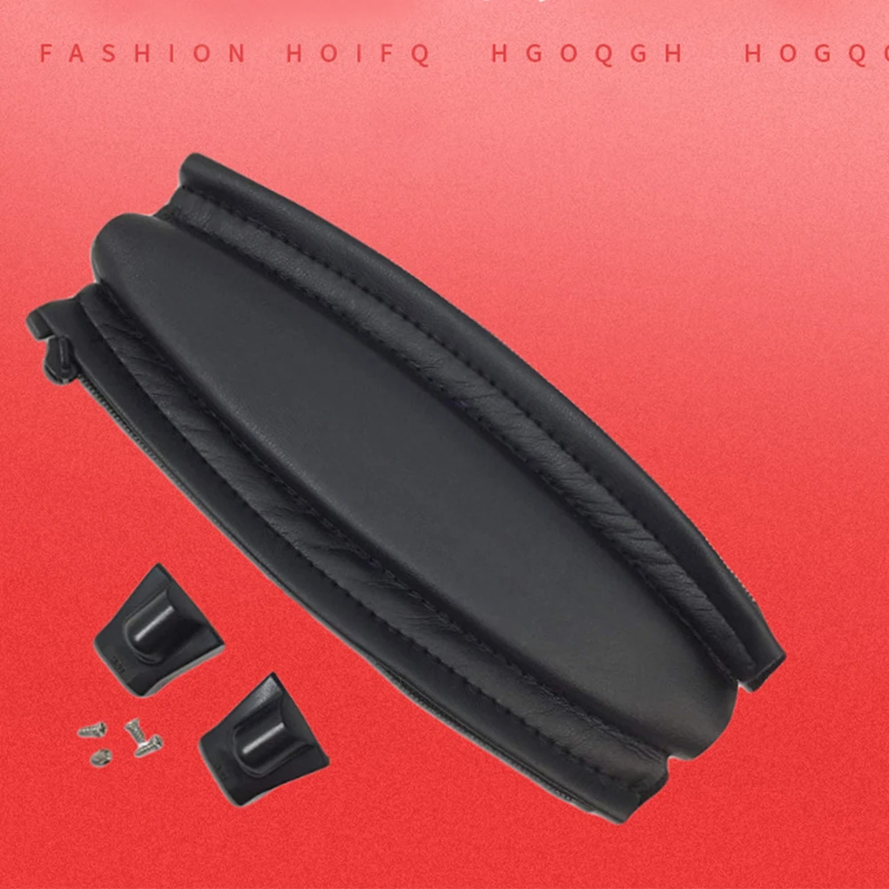 

Fitness Artificial Leather Black Replacement Headband Cushion Protective Scratch Proof Repair Part Easy Install For QC2 QC15