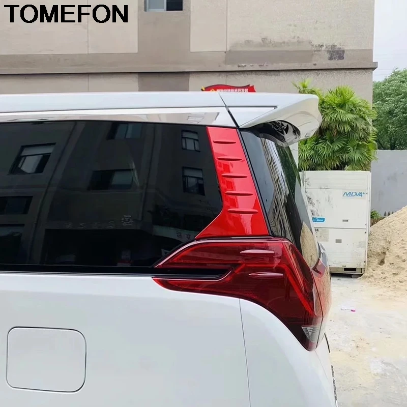 TOMEFON для Toyota Alphard Vellfire C столб задняя колонна оконная дверь Гальваническое украшение крышка отделка SS