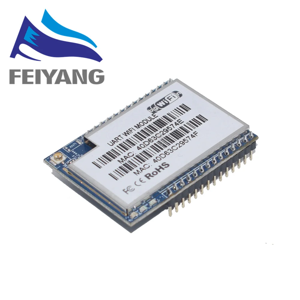 

1PCS HLK-RM04 RS232 RS485 Serial to WIFI Embedded wireless module with External antenna 32M RAM 8M Flash (without antenna)