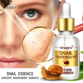 

IMAGES Snail extract moisturizing nourishing essence liquid make skin tender smooth facial Serum anti-wrinkle Oil-control face