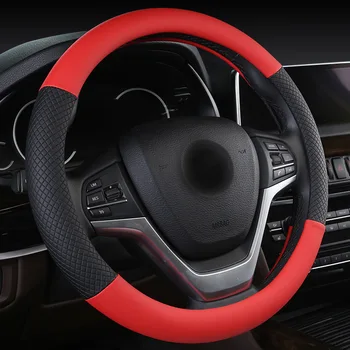 

Universal Car Steering Wheel Cover Car Auto Steering Wheel Covers Multi-color Optional Car Styling Steering Wheel Covers
