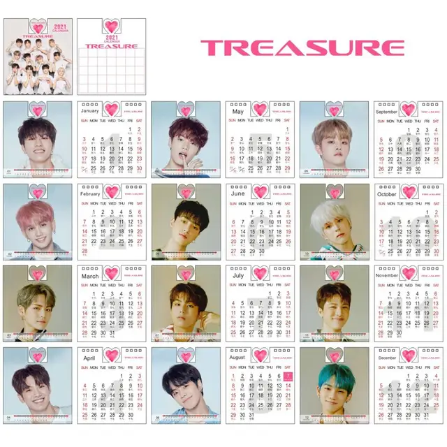 21 Kpop Calendar Stray Kids Twice Treasure Got7 Seventeen Xiao Zhan Wang Yi Bo Photo Desk Calendar Frame Kpop Advent Calendars Aliexpress