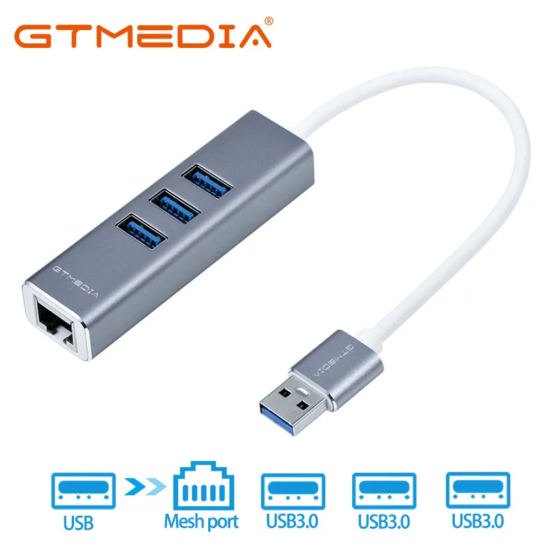 

GTMEDIA Hub USB Adapter 3.0 Hub USB Converter High Speed HDMI VGA All In One For TV BOX PC Windows Macbook Computer Accessories