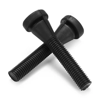 

96pcs Black Rubber Sticks Plucker Picker Hair Removal Rubber Stick For Chicken Duck Poultry Plucking