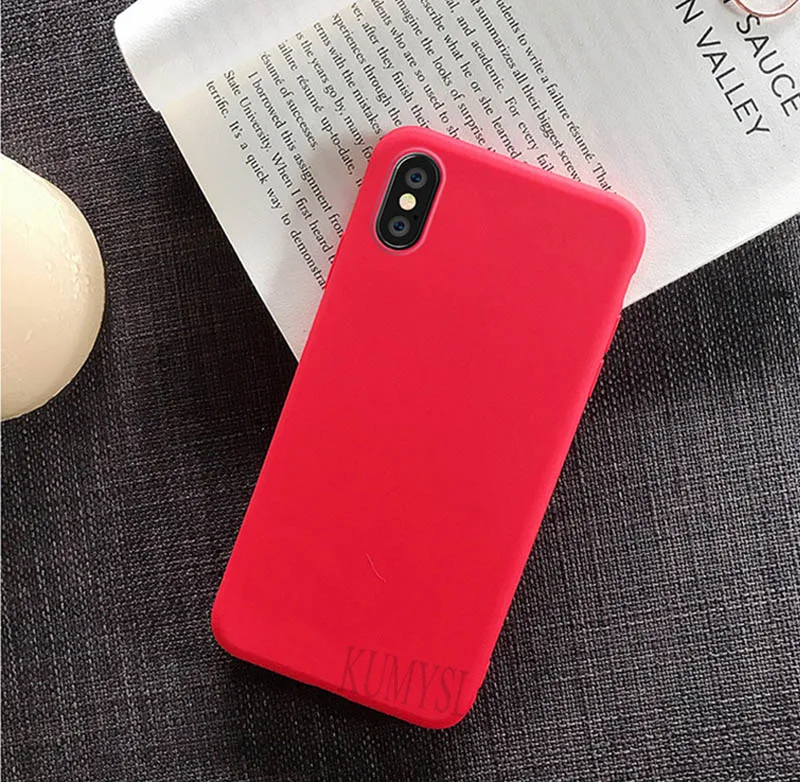 Силиконовый однотонный чехол конфетного цвета для Samsung Galaxy S8 S9 S10 плюс A10 A20 A30 A40 A50 A60 A70 A90 M10 M20 M30 M40 S10E TPU Защитный чехол - Цвет: 1