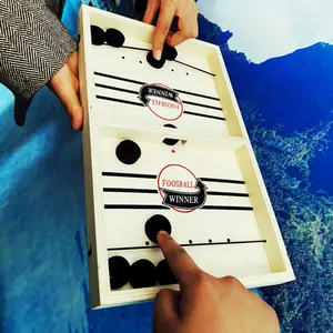 Board-Game Fast Hockey Sling Puck Game Paced Sling Puck Winner Fun Toys Juego Indoor Table Game Family Games Kids Boy Girls Gift