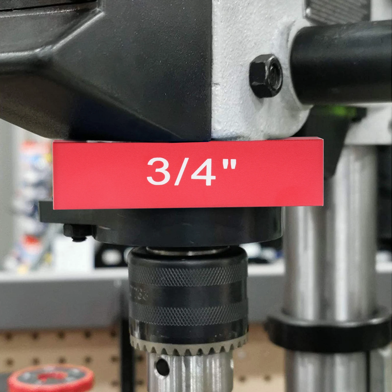 15Pcs Block Bar Height Gauge Portable Aluminum Alloy Woodworking Profile Bench Saw Accessories Precision Measuring Tools