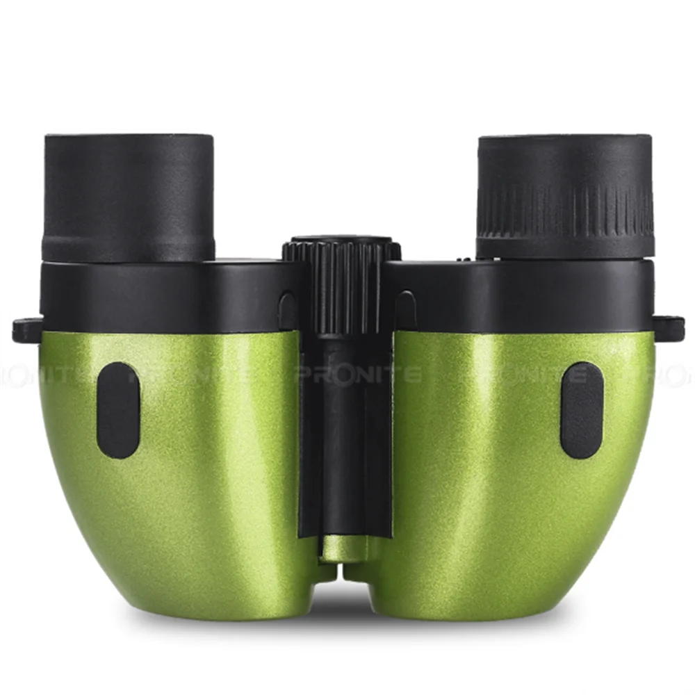 PRONITE Green Binoculars 8x21 HD High Power Low Light Level Night Vision Outdoor Children's Telescope