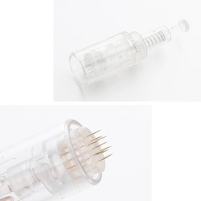 Штыковые наконечники Titanium12 36 42 штырьковые нано иглы для MYM Dermapen 3 5 7 9 картриджные