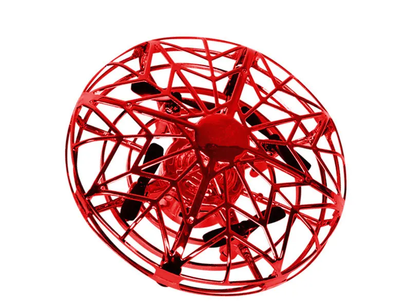 Mini Gesture Induction UFO Aircraft Four-axis Sensing Suspension Drone Children Toys Hobbies Rc Airplanes Remote Control