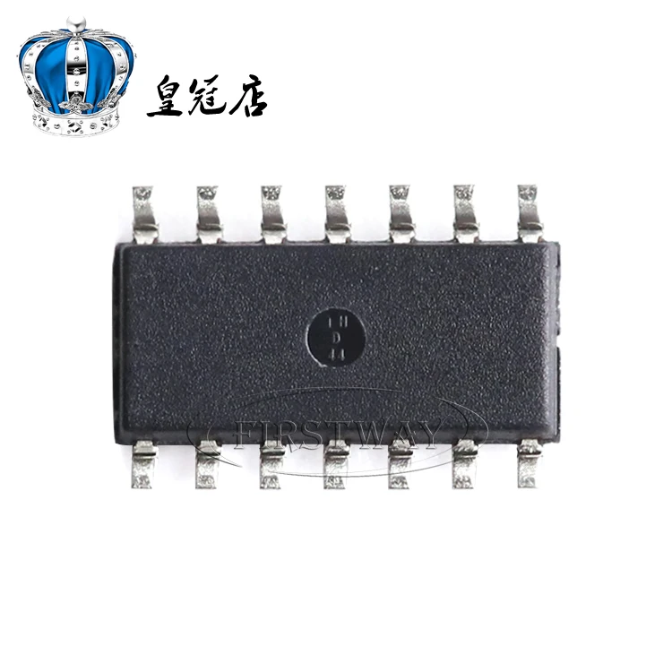 2 шт. MCP6004T-I/SL Quad 1,8 V 1 МГц лапками углублением SOP-14