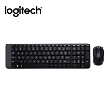 

Logitech MK220 104 Keys Wireless Keyboard 1000dpi Mouse USB Receiver Set Computer Peripheral Accessories