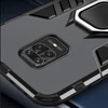 Coque rigide antichoc avec anneau métallique pour Xiaomi, compatible modèles Redmi Note 9 s, 9 s ► Photo 3/6