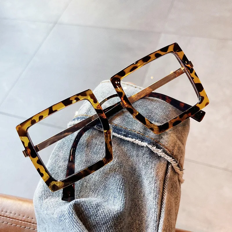 OEC-MANAGEMENT CPO Vintage Optische Platz Gläser Rahmen Frauen Männer Mode Transparent Brillen Weibliche Klare Linse Übergroßen Brillen O1248 – Detail 13