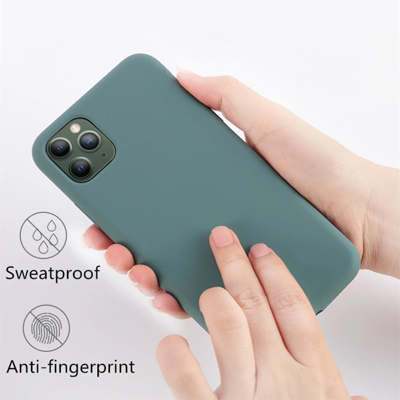 Pine Green Официальный жидкий силиконовый чехол для телефона s для iPhone 11 Pro Max чехол Роскошный для iPhone 11 X XS XR 6 6S 7 8 Plus