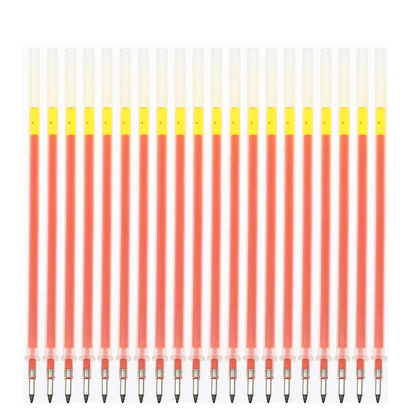 Bullet Erasable 0.5mm Pen Dedicated Eraser Student Exam Blue / Dark Blue / Black / Red Writing Stationery Accessories Refill - Цвет: red