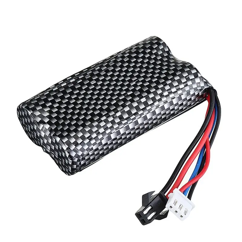 1/2/4 шт. Перезаряжаемые 7,4 v 1000mah литий-полимерный Батарея для WPL B1 B16 B24 B36 C1 C24 C34 MN общего назначения 90 Радиоуправляемая машина игрушки Радиоуправляемый квадрокоптер DIY запасные Запчасти