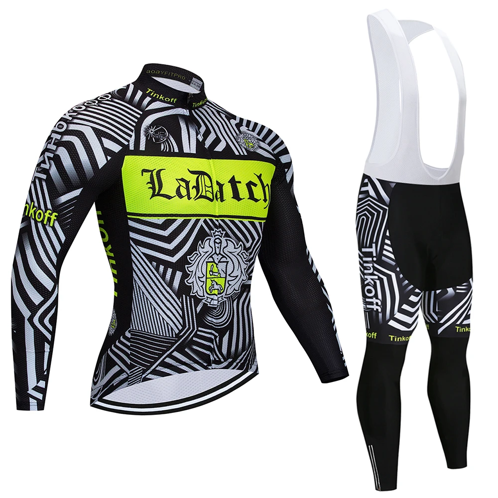 8 Pro велосипедная майка осенняя одежда дышащая Tinkoff мужской костюм с длинными рукавами для катания на велосипеде MTB комплект одежды - Цвет: 8