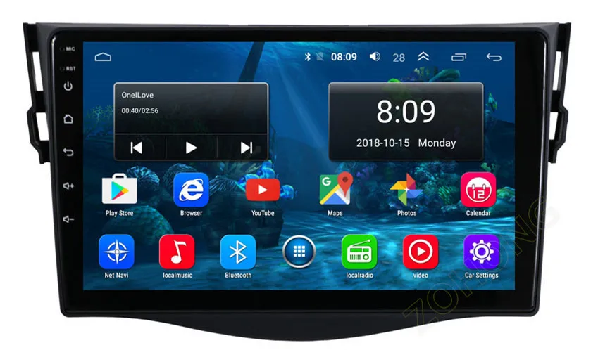 Cheap 9inch 2.5D 2+32Gb Android car multimedia dvd player for Toyota RAV4 Rav 4 autoradio CAR gps navigation Car Radio Stereo recorder 18