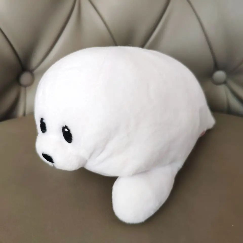 Дудлы розовый тюлень брызги Детские крошечные Пенни Пингвин gracie Жираф Колыбельная медведь принцесса медведь bumpkin собака - Цвет: tiny white seal