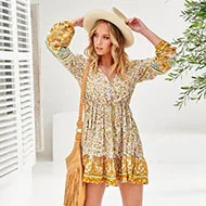 bathing suits and cover ups Swimming Suit For Women Cover Up Retro Summer Beach Dresses And Tunic Kaftan Cover Ups Swimwear Cape Long Saida Plus Size Print womens bathing suit cover up