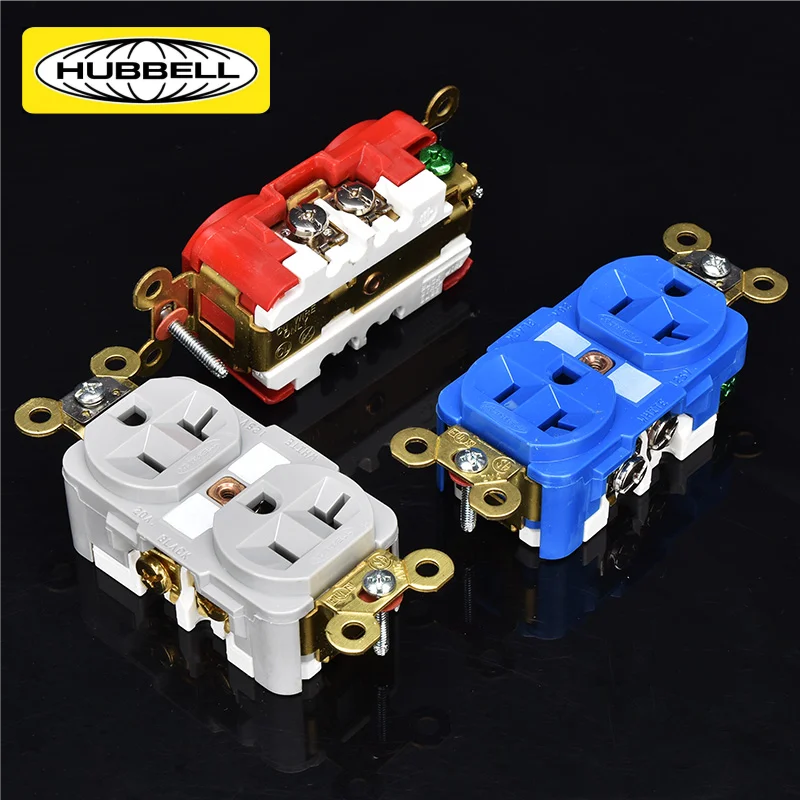 Высококачественная оригинальная брендовая новая розетка HUBBELL HBL5362 Hi-Fi класса