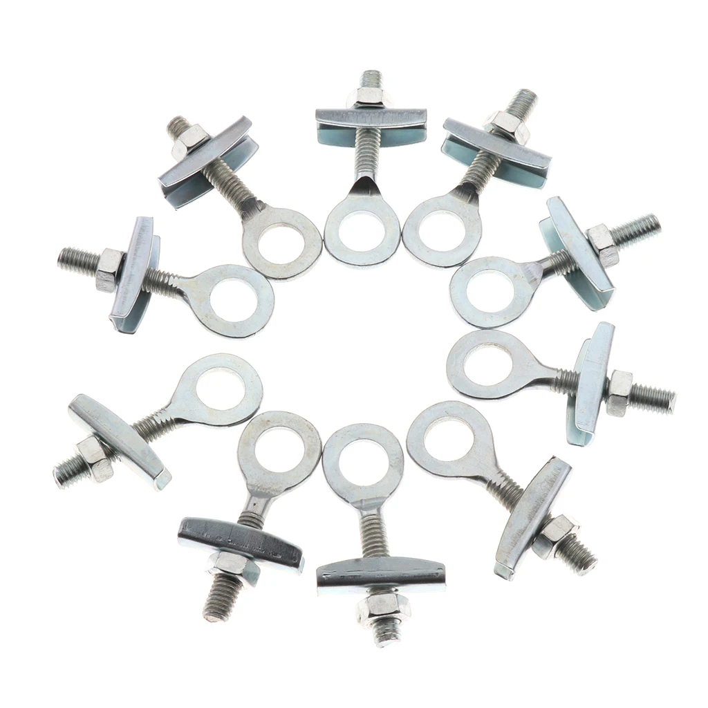 Pack of 10pcs Bike Chain Tensioner Adjuster for BMX Fixed Gear Kids Bike Single Speed Track Bicycle
