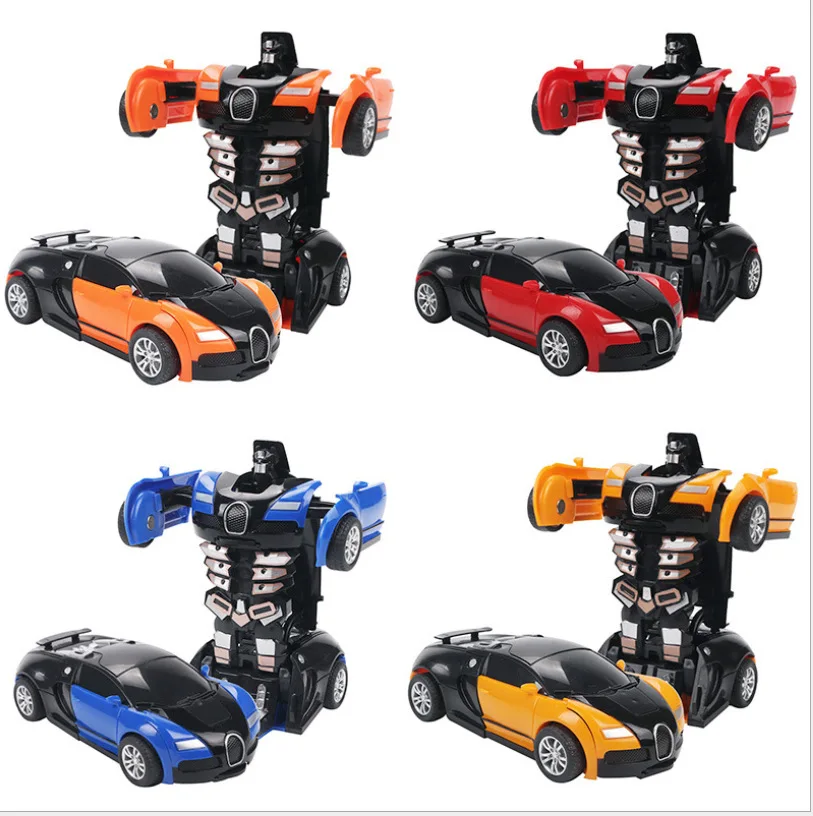 

Child collision inertia deformation car model Impact deformation toy car A deformation inertia toy car boy favorite gift toy car