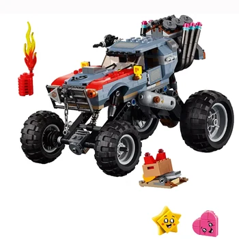 

New Bricks Toys Emmet and Lucy's Escape Buggy Compatible Lepining Movies 2 70829 Building Blocks for Children Christmas Gift