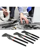  Groove Joint Pliers 12In 10In 8In Adjustable Straight Jaw Tongue and Groove Pliers Water Pump Pliers for Home Repair 