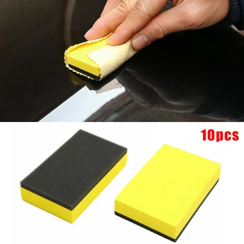 

Universal 10PCS EVA Car Waxing Polishing Foam Sponge Pads Polisher Cleaning Detailing Tool For Use With Wax Polish