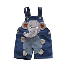 Hilittlekids/Детский комбинезон с вышивкой и бантом, ковбойский комбинезон C 19/L