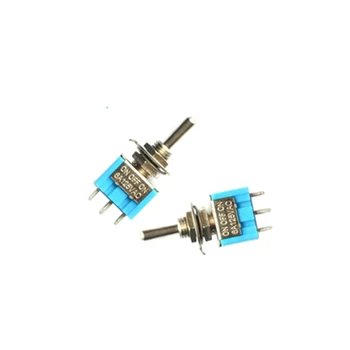 

Small Toggle Switch MTS-103 3 feet 3 gears single joint three throw shaking head toggle switch without nut