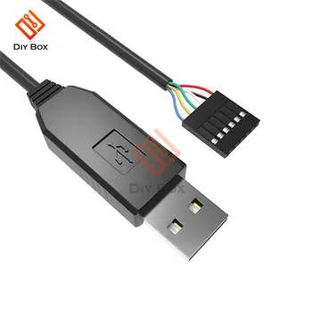 

10PCS 6Pin FTDI FT232RL FT232 Module For Arduino USB to TTL UART Serial Wire Adapter RS232 Download Cable Module LED Indicator