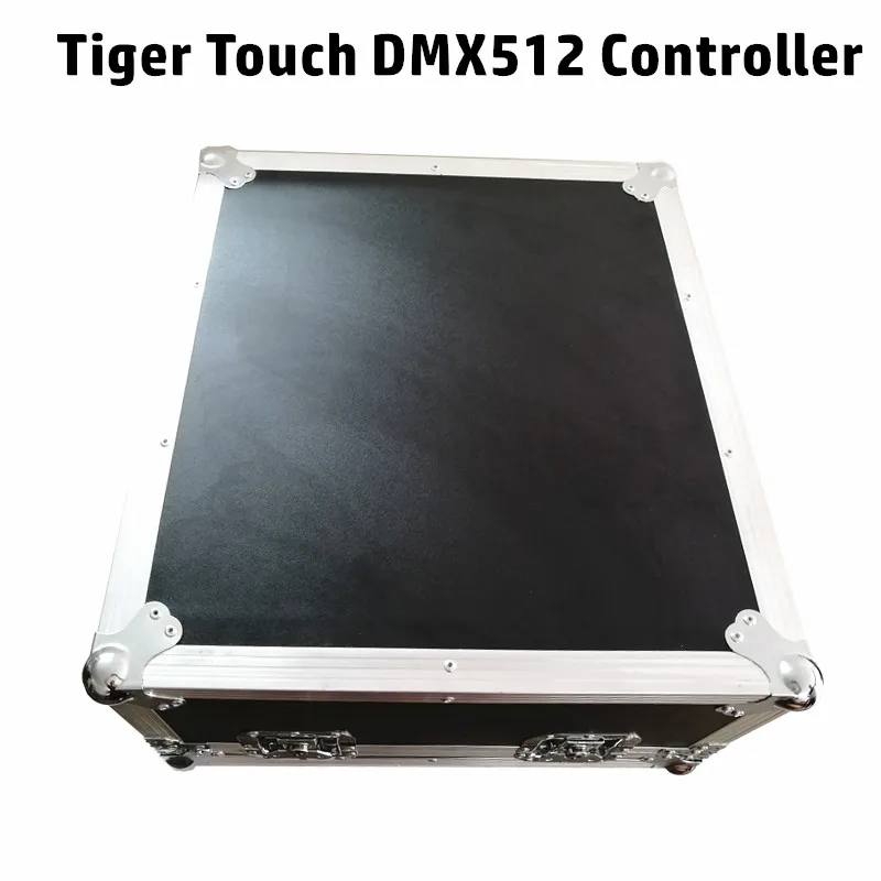 

Stage tiger touch controller large stage event lighting console 8/12 DMX512 Output with Flightcase packing i5 CPU V11.1/10.1/9.1