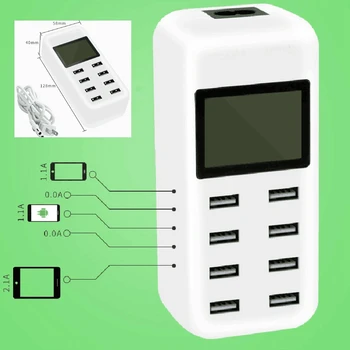 

8 multi USB Ports Charger Power Adapter Quick Charging Station