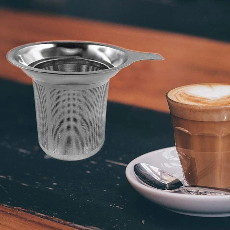 Stainless Steel Tea Strainer, Teapot, Tea Sieve, Coffee Cup, Leaking