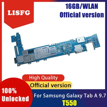 

Full Working unlock mainboard with full chips for Samsung Galaxy Tab A 9.7 T550 Motherboard good working full tested logic board
